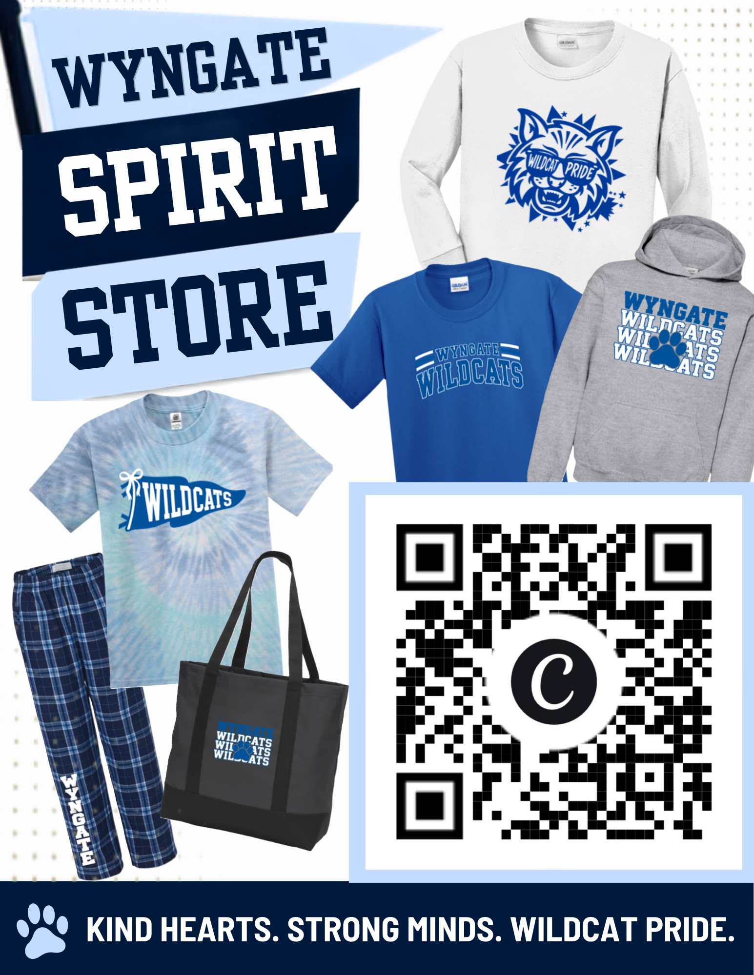 Wyngate PTA Spirit Store Flyer